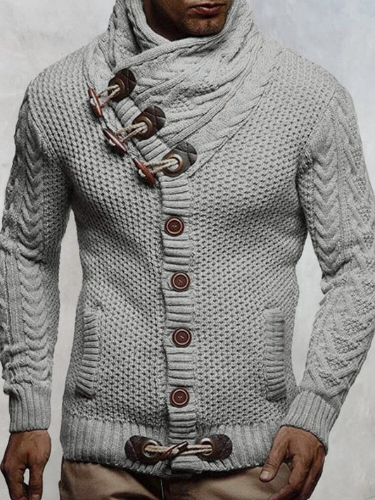 Martin® Strikket Højhalset Sweater